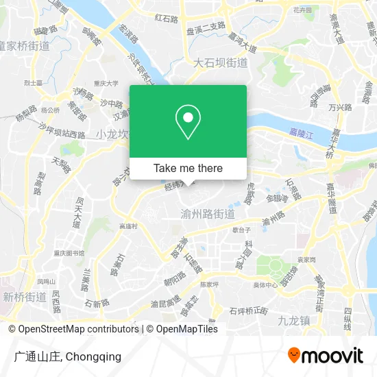 广通山庄 map