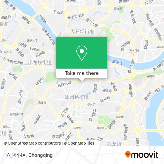 六店小区 map