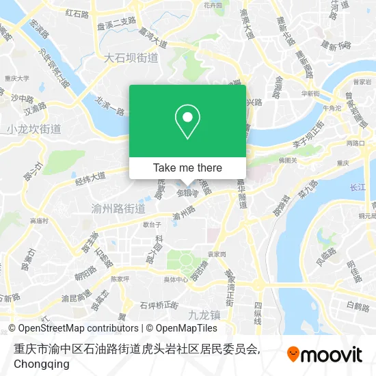 重庆市渝中区石油路街道虎头岩社区居民委员会 map