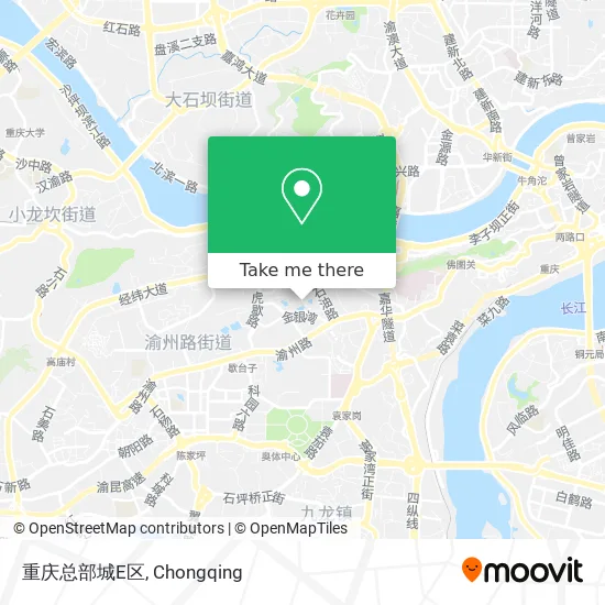 重庆总部城E区 map