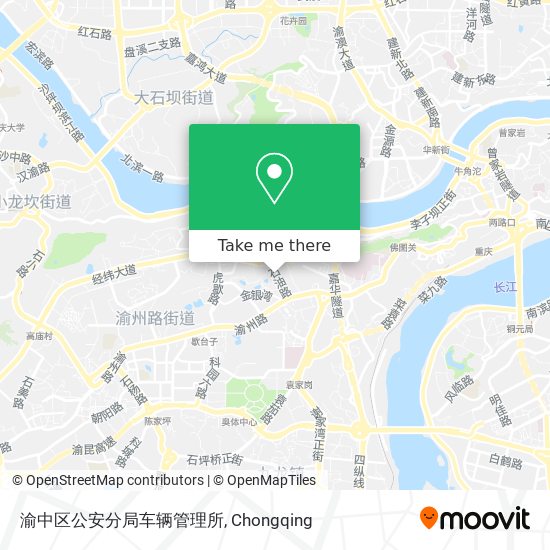 渝中区公安分局车辆管理所 map