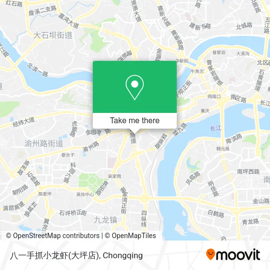 八一手抓小龙虾(大坪店) map