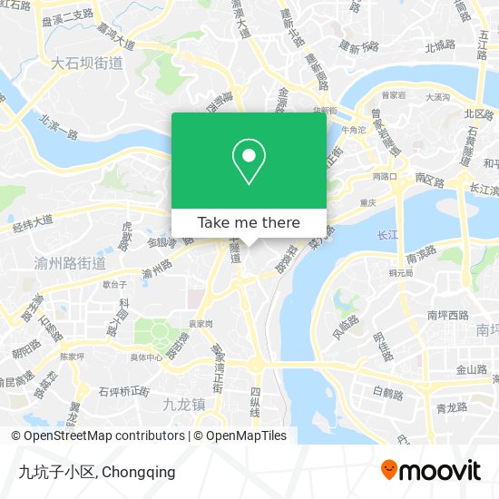 九坑子小区 map