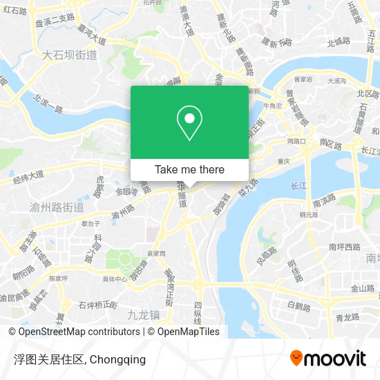 浮图关居住区 map