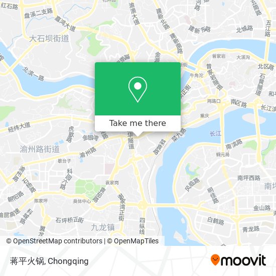 蒋平火锅 map