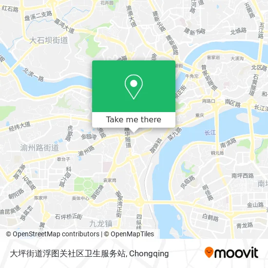 大坪街道浮图关社区卫生服务站 map