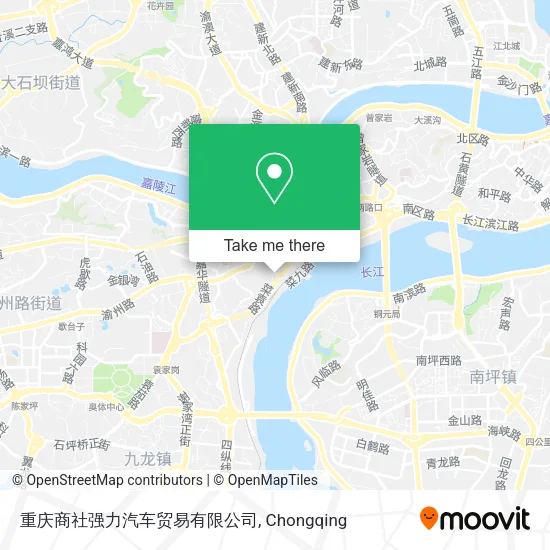 重庆商社强力汽车贸易有限公司 map