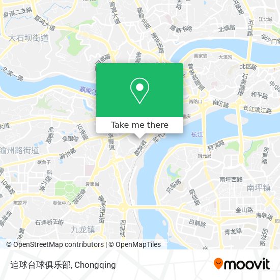 追球台球俱乐部 map