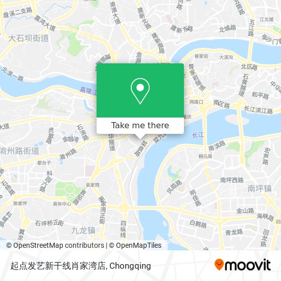 起点发艺新干线肖家湾店 map