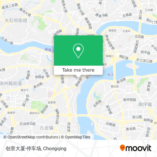 创景大厦-停车场 map