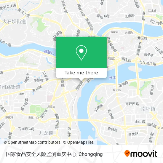 国家食品安全风险监测重庆中心 map