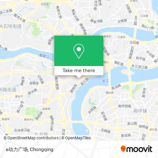 e动力广场 map