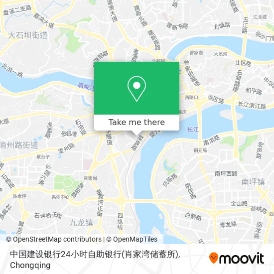 中国建设银行24小时自助银行(肖家湾储蓄所) map