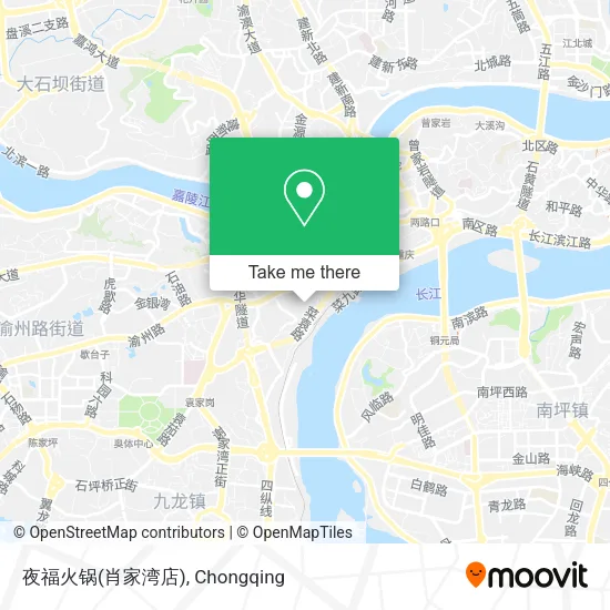 夜福火锅(肖家湾店) map