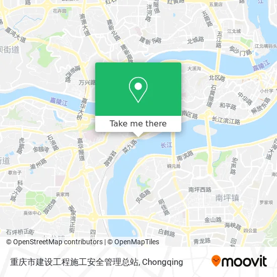 重庆市建设工程施工安全管理总站 map