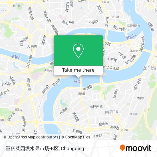 重庆菜园坝水果市场-B区 map