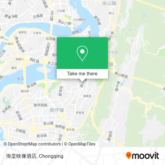 海棠映像酒店 map