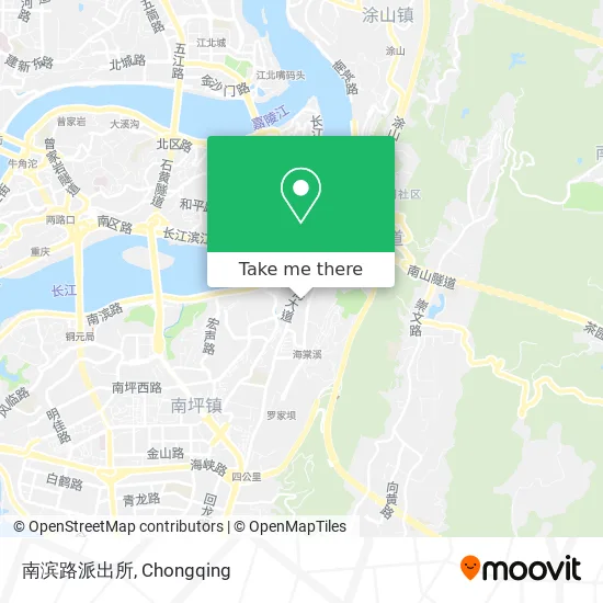 南滨路派出所 map