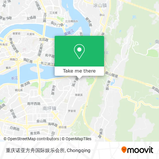 重庆诺亚方舟国际娱乐会所 map