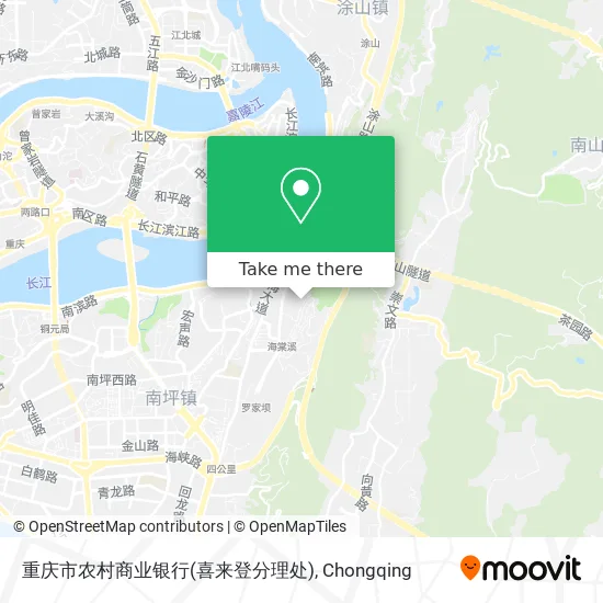 重庆市农村商业银行(喜来登分理处) map
