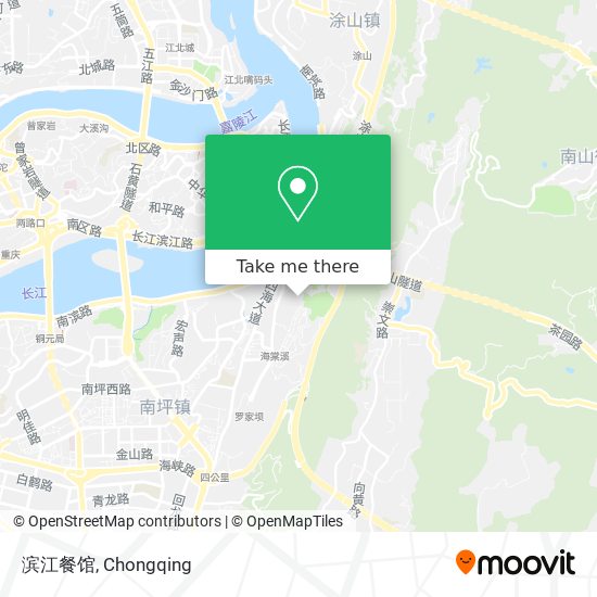 滨江餐馆 map
