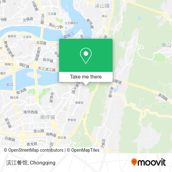 滨江餐馆 map