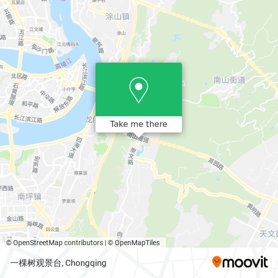一棵树观景台 map