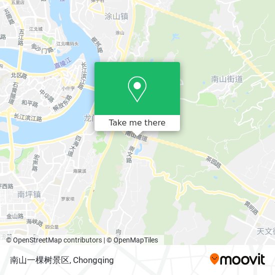南山一棵树景区 map