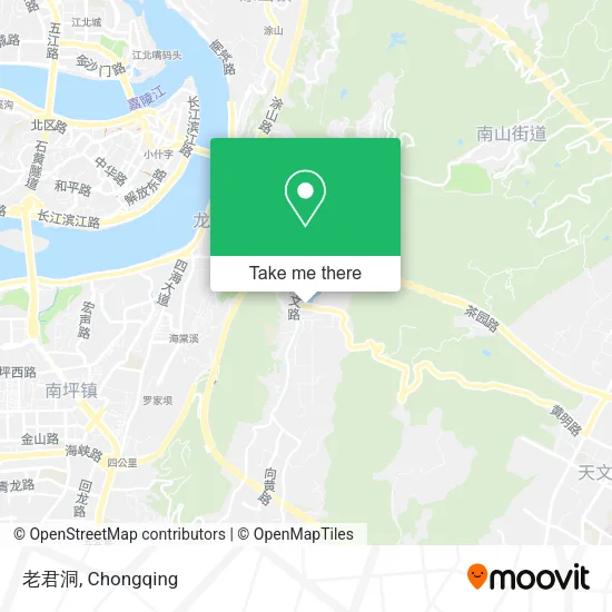 老君洞 map