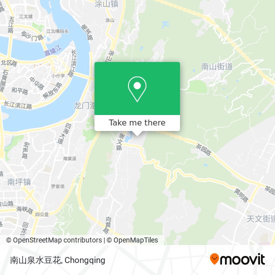 南山泉水豆花 map