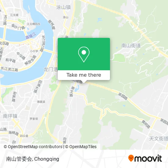 南山管委会 map