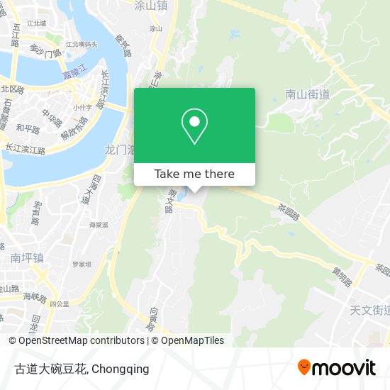 古道大碗豆花 map