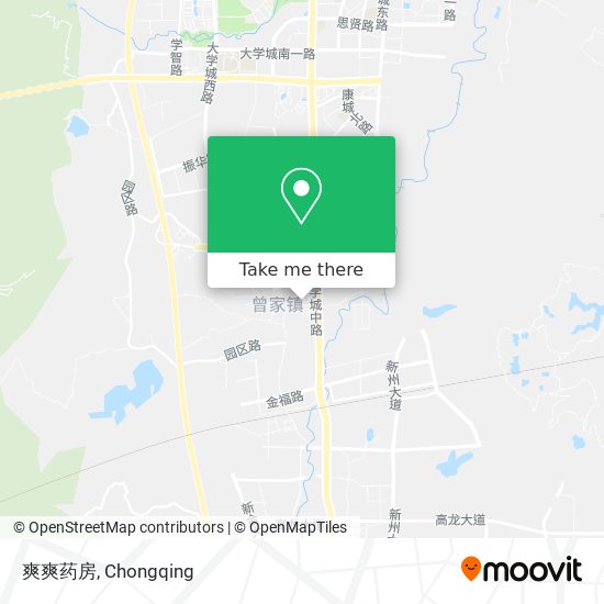 爽爽药房 map