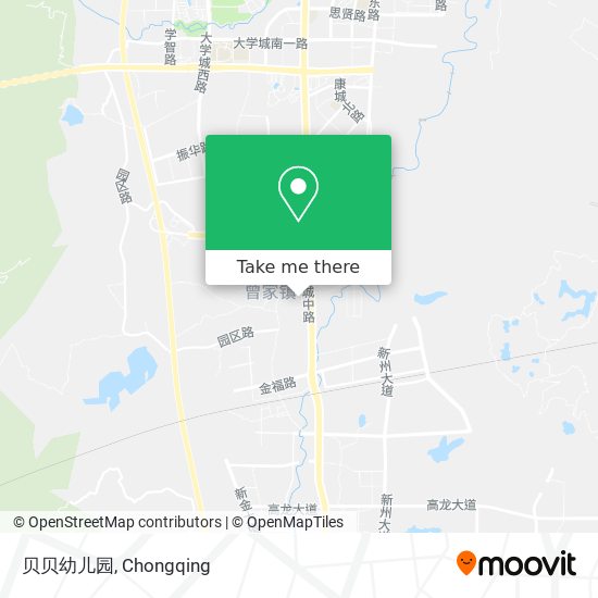 贝贝幼儿园 map