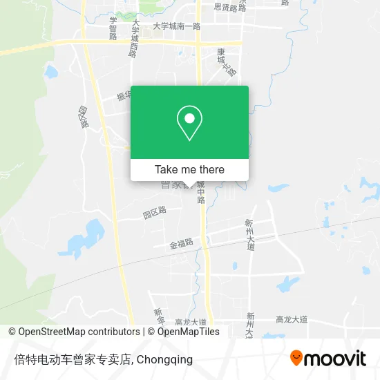 倍特电动车曾家专卖店 map