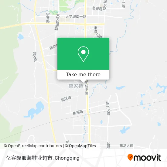 亿客隆服装鞋业超市 map