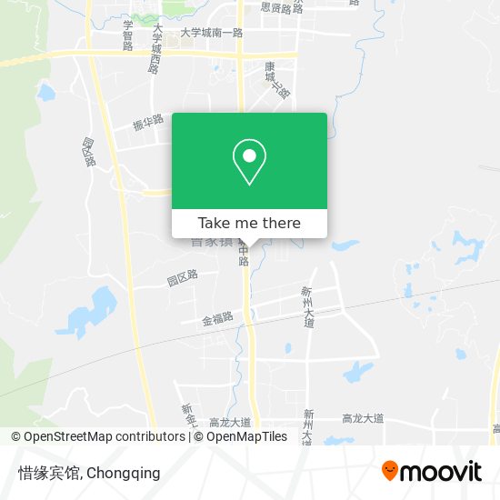 惜缘宾馆 map
