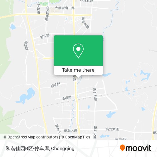 和谐佳园B区-停车库 map
