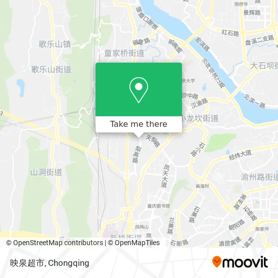 映泉超市 map