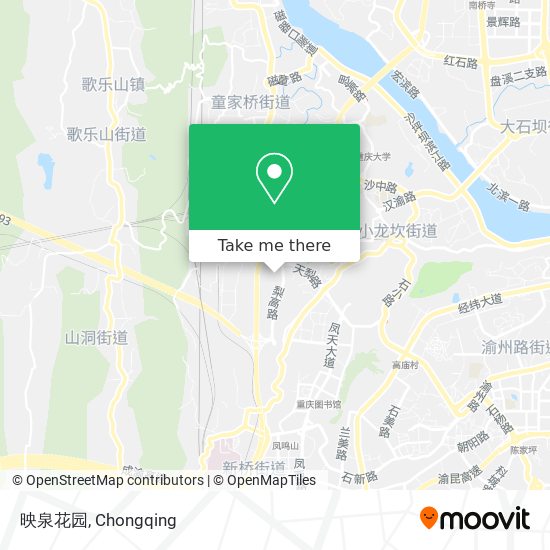 映泉花园 map
