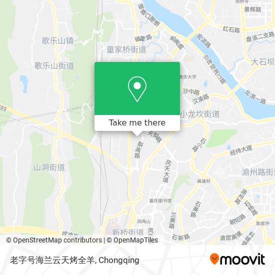 老字号海兰云天烤全羊 map