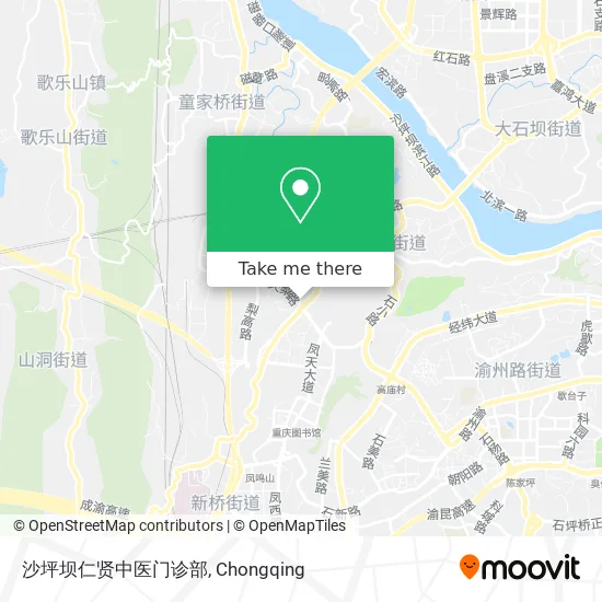 沙坪坝仁贤中医门诊部 map