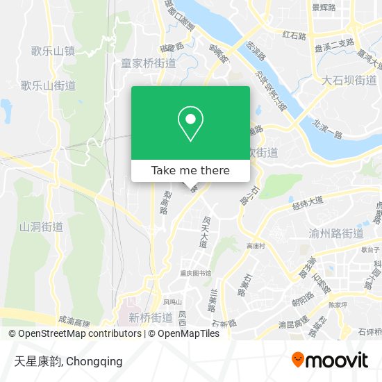 天星康韵 map