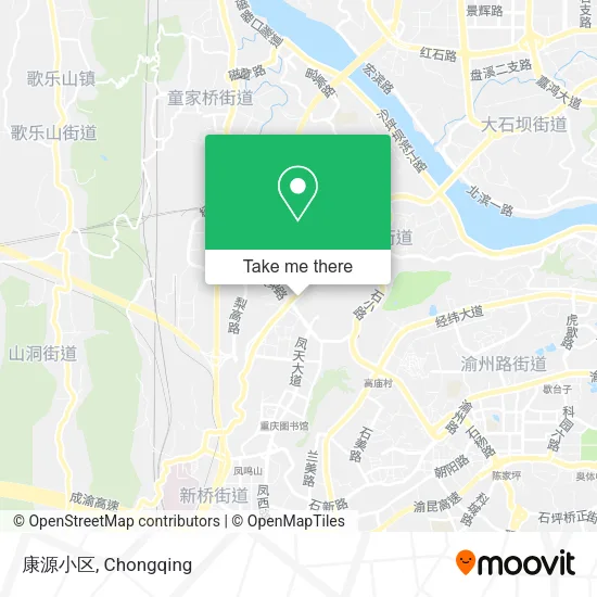 康源小区 map