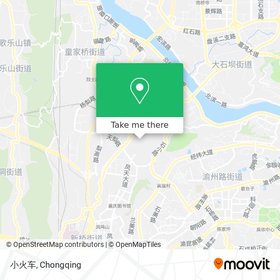 小火车 map