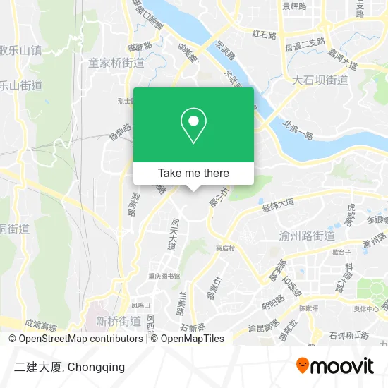 二建大厦 map