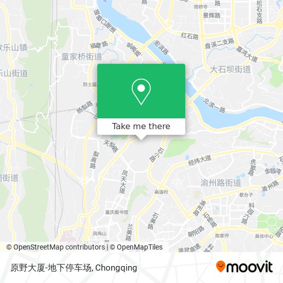 原野大厦-地下停车场 map