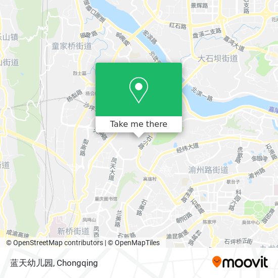 蓝天幼儿园 map