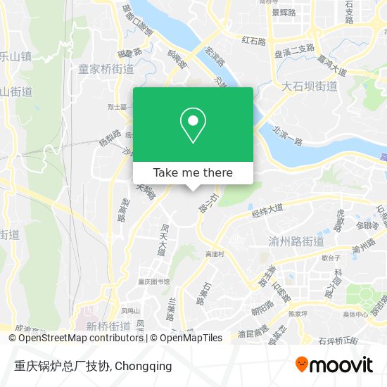 重庆锅炉总厂技协 map