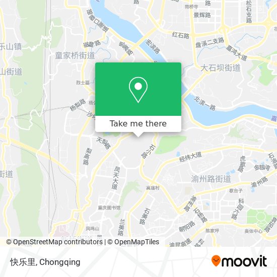 快乐里 map